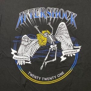 2021 Aftershock rock concert tour music shirt metal rock festival - Metallica